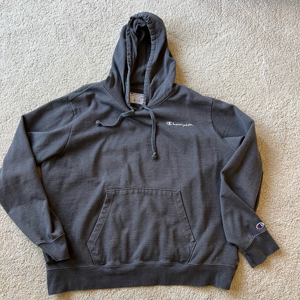 Champion Men's Gray Hoodie